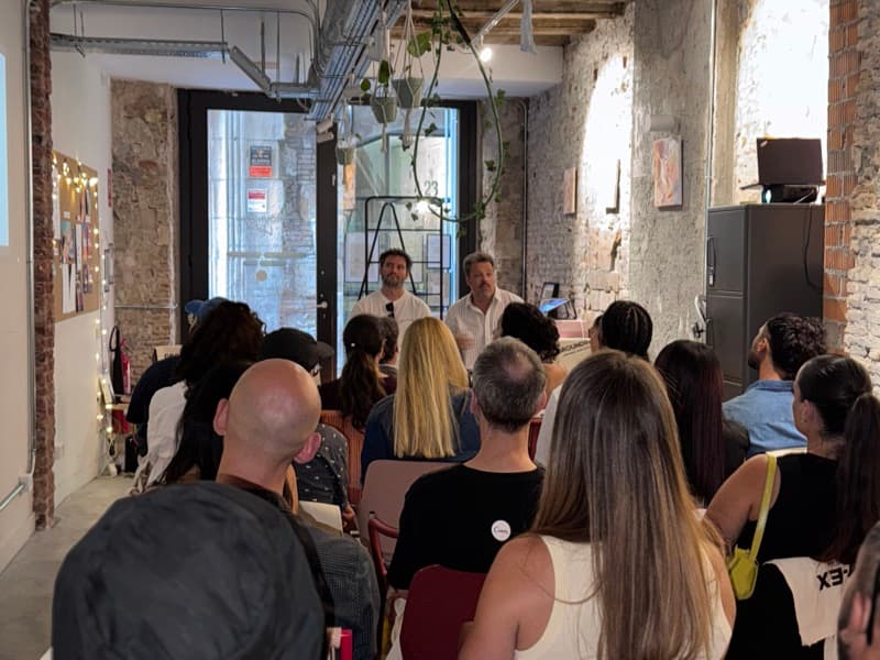 Workshop audience at GroundInn